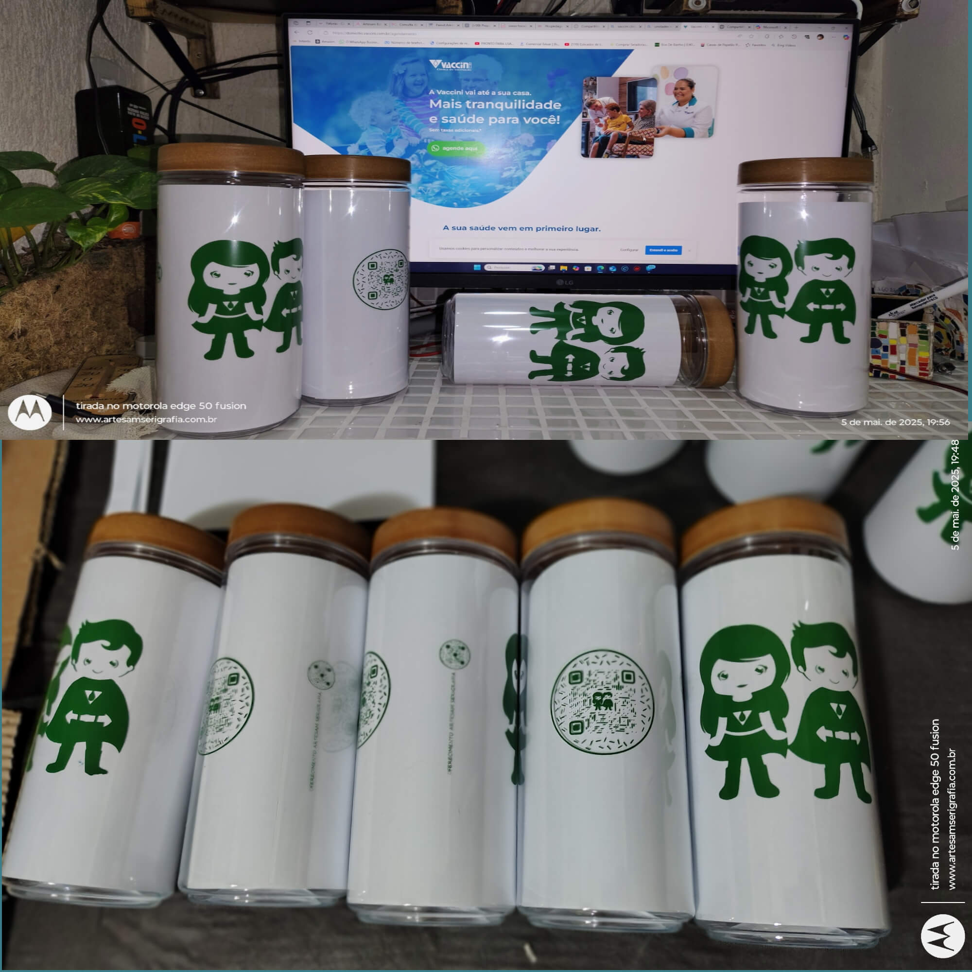 Potes multiuso impressos como desejar